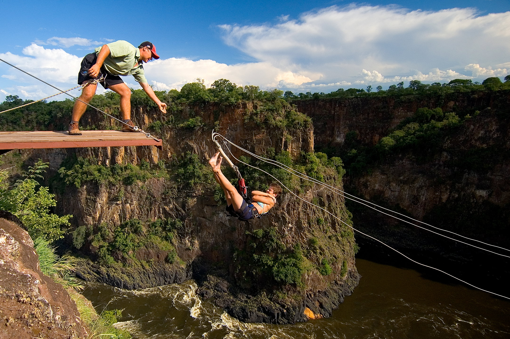Victoria Falls Gorge Swing